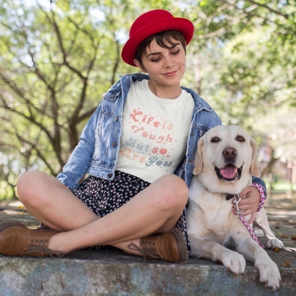 Life is Tough Bella Canvas Tee